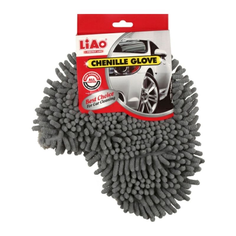 دستکش شستشوی خودرو لیائو پرفکت لایف مدل chenille کد 130015